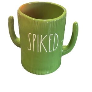 Rae Dunn Green Cactus Mug - Spiked Design